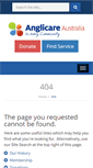 Mobile Screenshot of anglicare.asn.au